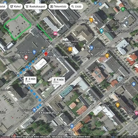 Huoneisto Kemin Ydinkeskustassa Apartmán Kemi